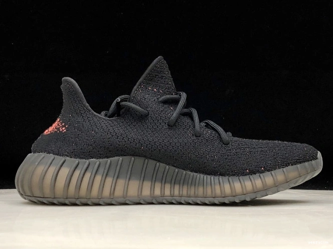 Adidas Yeezy BY9612 Boost V2 Black Red 350 Core 0817